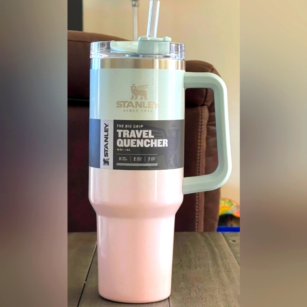 *RARE* Shimmery pearlescent ombre Stanley tumbler